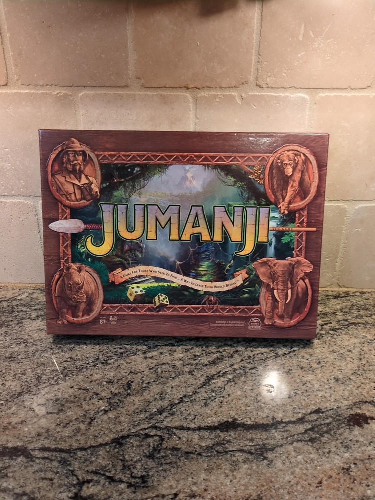 Jumanji The Game Classic Adventure Board Game Spin Master Games 2021