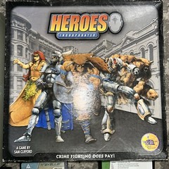 Heroes Incorporated Boardgame. 2-4 players ages 12+ Quest Machine, 2004 Complete