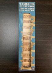 Tumbling Tower Game Wooden Stacking Blocks – 72 Pieces Set