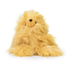 NWT ALPACA TG LONG HAIR BEARS YELLOW STUFFED ANIMAL TOY SIZE OS $50