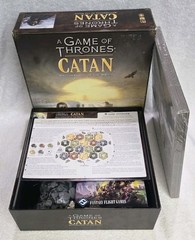 A Game of Thrones Catan: Brotherhood of the Watch Board Game Open Box Complete