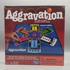New Hasbro Aggravation The Classic Marble Race Board Game Ages 6+