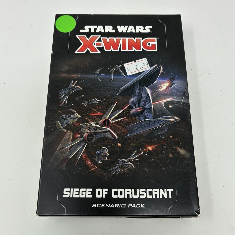 Star Wars X-Wing 2nd Edition Miniatures Game Seige of Coruscant BATTLE PACK