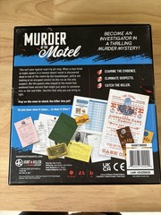 Murder At The Motel Mystery Game by Gnomish hat COMPLETE