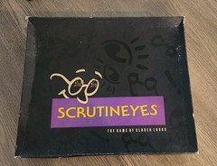 Scrutineyes 1992 Complete Game of Closer Looks Mattel Board Game 100% complete