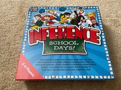 Inference School Days! Learning Board Game Red Level 2.0-3.5 New Sealed