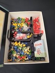 Risk Bookshelf Game (2006) The Game Of Global Domination Complete