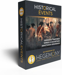 Hegemony: Historical Events Expansion – 50 New Cards Add Events to Your Gameplay