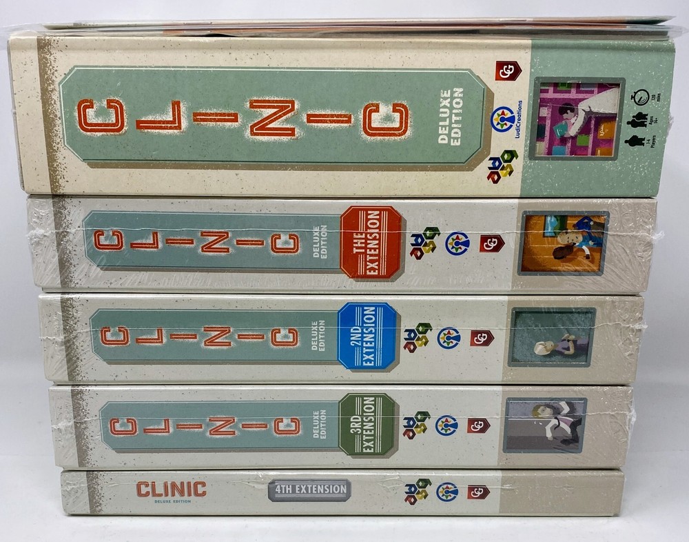 Clinic: Deluxe Edition Bundle – Base Game, 4 Extensions, 2 Supplements