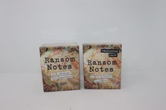 Ransom Notes The Ridiculous Word Magnet Game + Expansion Pack NEW Sealed