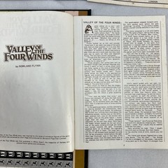 Valley of the Four Winds Game Swords Sorcery Games Workshop 1980