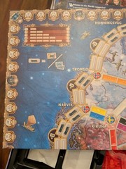 Ticket To Ride Northern Lights – Days Of Wonder – COMPLETE, NEVER Played