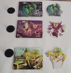 Iello- King of Tokyo Richard Garfield Board Game 2014 w/ Power Up! And Halloween