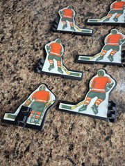 Vintage Coleco 80’s NHL Power Play Tabletop Rod Hockey Spare Players Only –