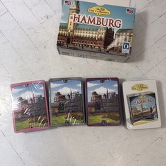 Hamburg Stefan Feld City Collection 1 English text card decks pack Queen Games