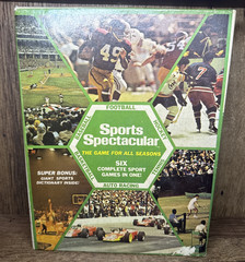 Vintage 1977 Sports Spectacular Board Game Six Sport Games in One! Complete