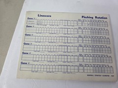 1973 Avalon Hill Baseball Strategy Board Game – COMPLETE – Vintage