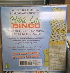 New Sealed Bible Life Bingo Family Kids Board Game up to 30 players 3 games in 1