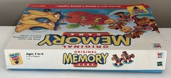 2001 Original Memory Game/ Board Game – Milton Bradley / Hasbro – Complete