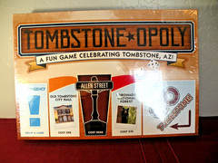 TOMBSTONE OPOLY ARIZONA / MOVIE MONOPOLY LIKE BOARD GAME SEALED