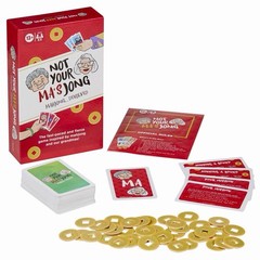 Not Your Ma’s Jong Party Card Game Hasbro Gaming Fast Paced Mahjong New