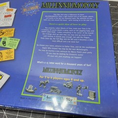 Millenniumopoly Board Game SEALED Late for the Sky Y2K 2000 vintage strategy
