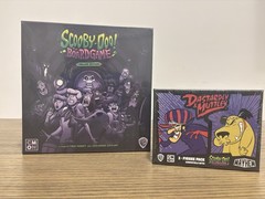 Rare Scooby-Doo: The Board Game Deluxe Kickstarter Plus Looney Tunes Teen Titans