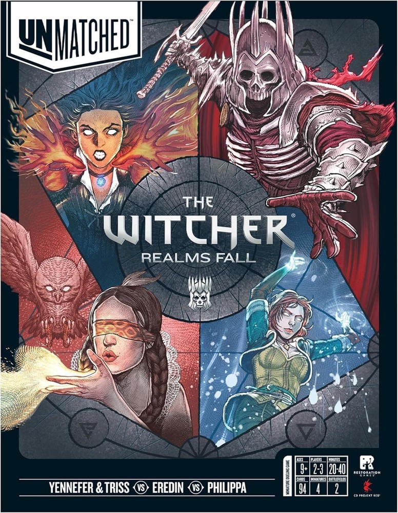 Unmatched The Witcher Realms Fall-New-Free Shipping