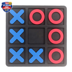 Tic Tac Toe Board Game, Tic Tac Toe Family Game, Classic Board Game, Portable