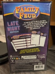 Family Feud Game Late Night Edition Quiz Party Game by Cardinal NEW Sealed