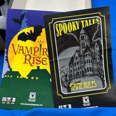 Spooky Tales interactive storytelling card game, complete and lots of fun
