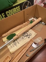 Vintage 1968 Arnold Palmer’s Indoor Golf Course Game MARX 5280 Large
