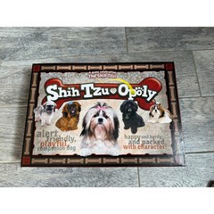 Shih Tzu Opoly Board Game Dogs Monopoly Shih tzu Made in USA Late For The Sky