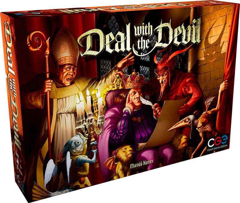 Deal With The Devil Board Game by Czech Games – New & Sealed