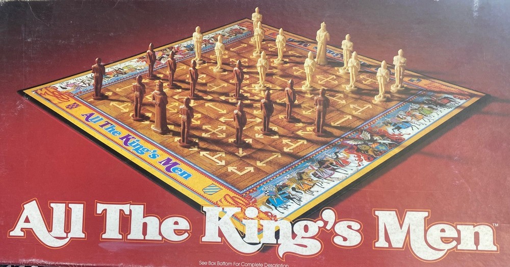 Parker Brothers ALL THE KINGS MEN COMPLETE & EXC.