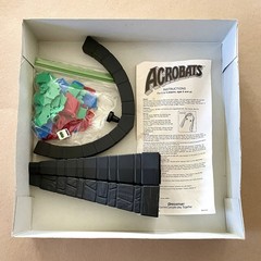 Acrobats, by Pressman, 1989 (2-4 Players, Ages 6+) **Missing 3 Tokens**