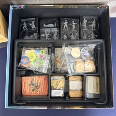 Waste Knights 2nd Ed Board Game Kickstarter All-In Big Box Post-Apoc Complete