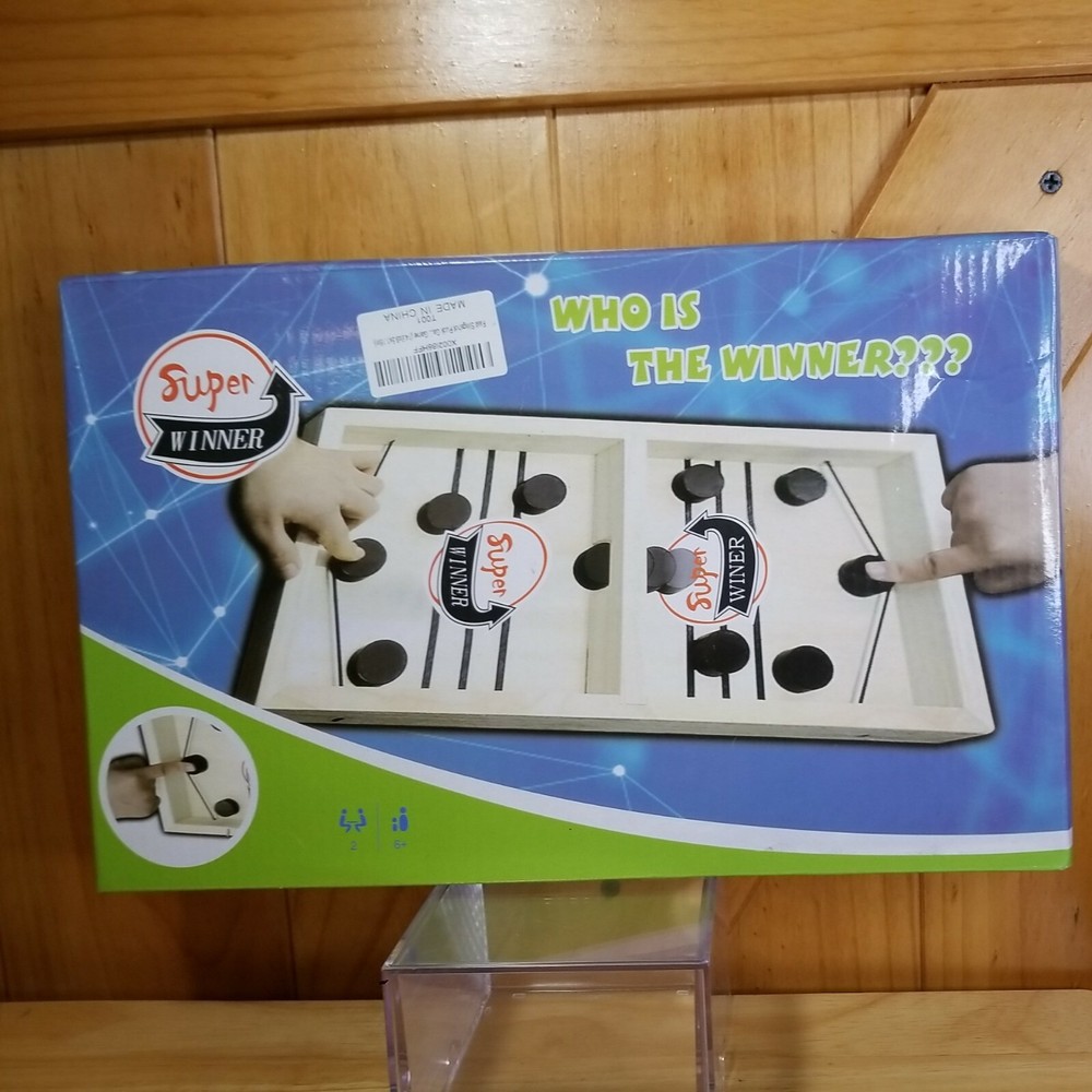 Fast Sling Puck Game Paced SlingPuck Winner Board Toys Family Games