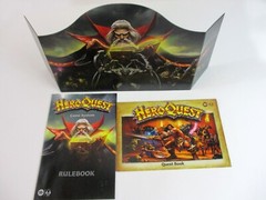 HeroQuest GAME MASTER SCREEN & RULEBOOK & QUEST BOOK Avalon Hill NEW!!