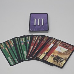 7 Wonders Board Game Repos Production 2010 Complete + Sleeves & Travel Band