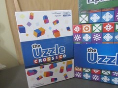 NWT Lot of 4 The Uzzle Board Game Family Block Puzzle Games, Expansion & More