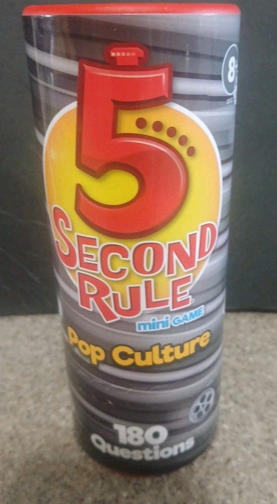 PlayMonster 5 Second Rule mini game 180 questions Pop Culture