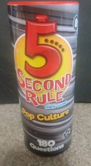 PlayMonster 5 Second Rule mini game 180 questions Pop Culture