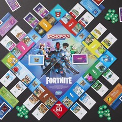 Hasbro Gaming Monopoly Flip Edition Fortnite Board Game