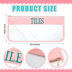 1 PCS Mahjong Bag – Empty Mahjong Tiles Bag Only with Zippered & Letters, Cas…