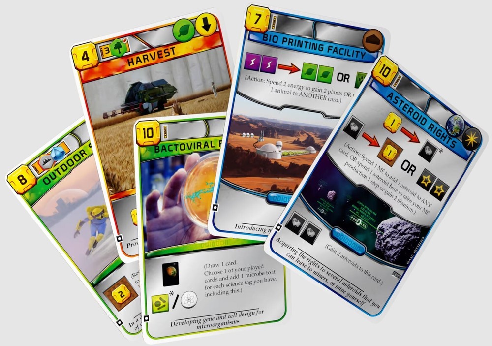 Terraforming Mars: Promo Pack 2021 Season – 5 Project Cards – New