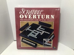 SCRABBLE OVERTURN ITEM# 0084 BY COLECO GAMES BRAND NEW SEALED