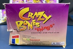 10 Sealed Packs GoGo’s Crazy Bones Things & Empty Display Box