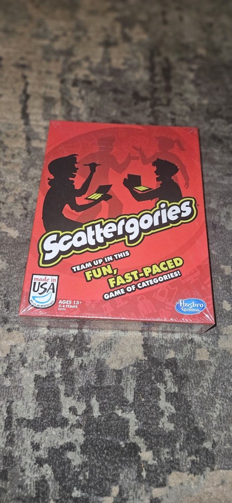 Scattergories Fun, Fast-Paced Game of Categories (2013) Brand New Factory Sealed