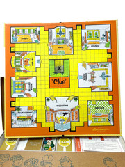 VINTAGE 1963 Parker Brothers Clue Board Game COMPLETE